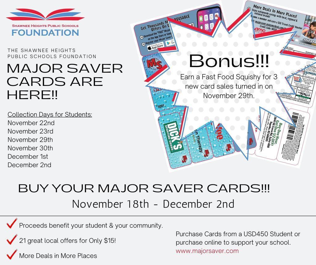 Major Saver Campaign 2021