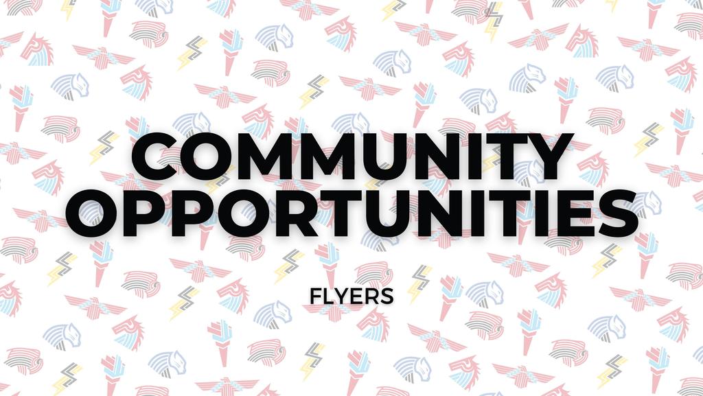 Community Opportunities
