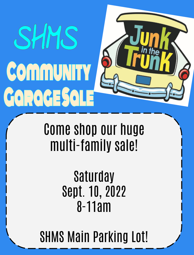 SHMS Community Garage Sale