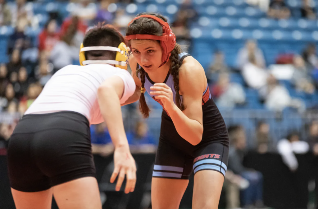 Molly Busenitz placed fourth at the state tournament as a junior. Photo by Selena Favela/Special To The Capital-Journal