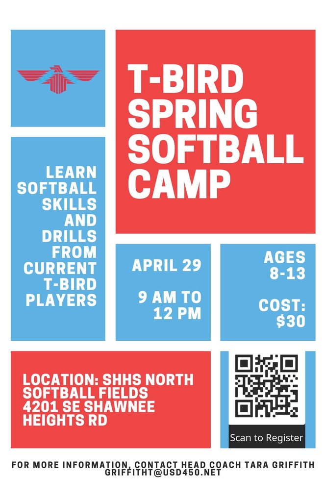 Tbird Spring Softball Camp