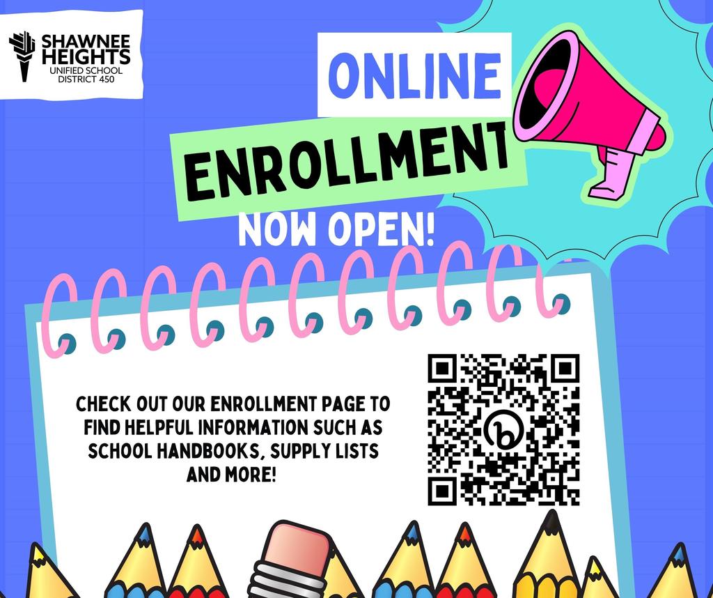 Online Enrollment Now Open! 